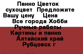 Панно Цветок - сухоцвет. Предложите Вашу цену! › Цена ­ 4 000 - Все города Хобби. Ручные работы » Картины и панно   . Алтайский край,Рубцовск г.